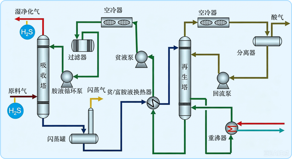 一念畅谈 | 天然气脱硫专题·处理厂脱硫工段H2S含量在线监测全方案插图1 一念畅谈 | 天然气脱硫专题·处理厂脱硫工段H2S含量在线监测全方案插图1